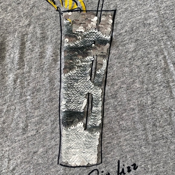 J. Crew “Gin Fizz” T-Shirt with Sequins - Picture 3 of 4